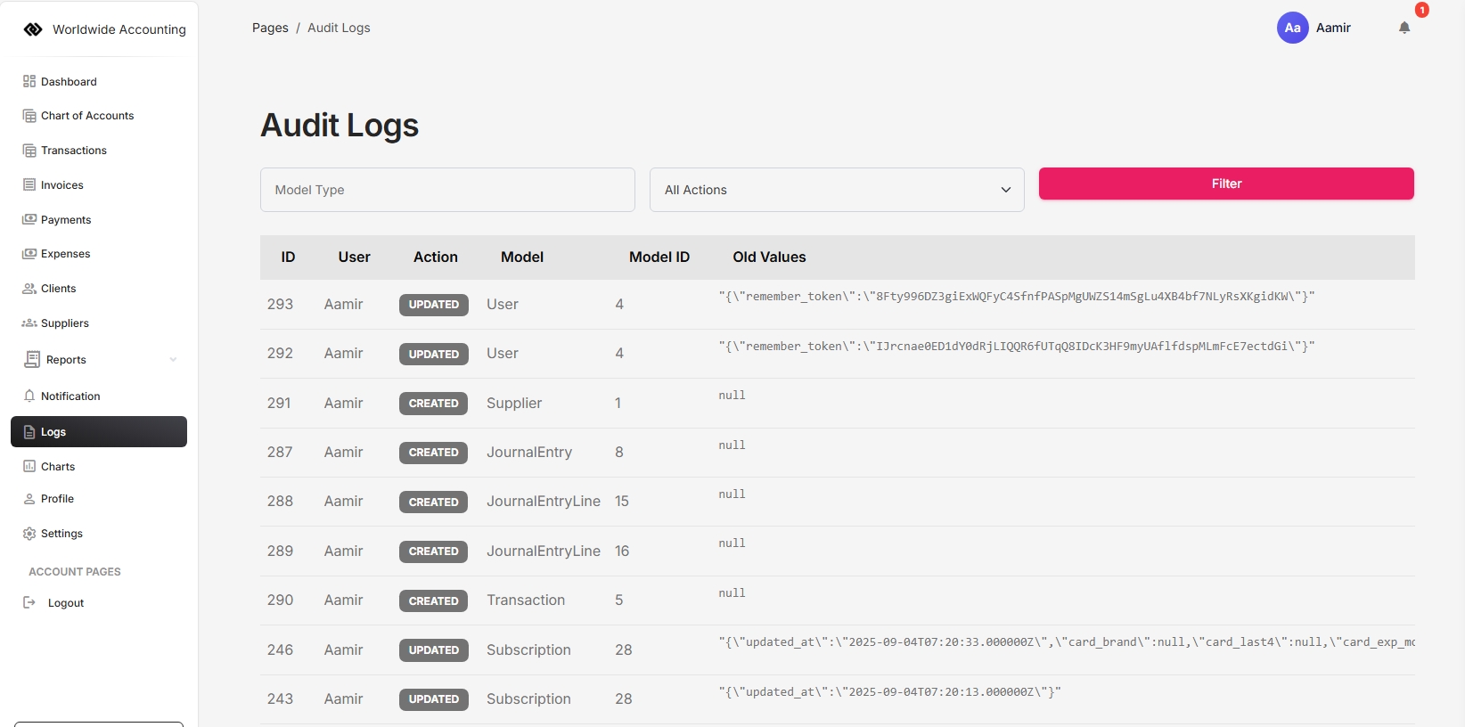Logs