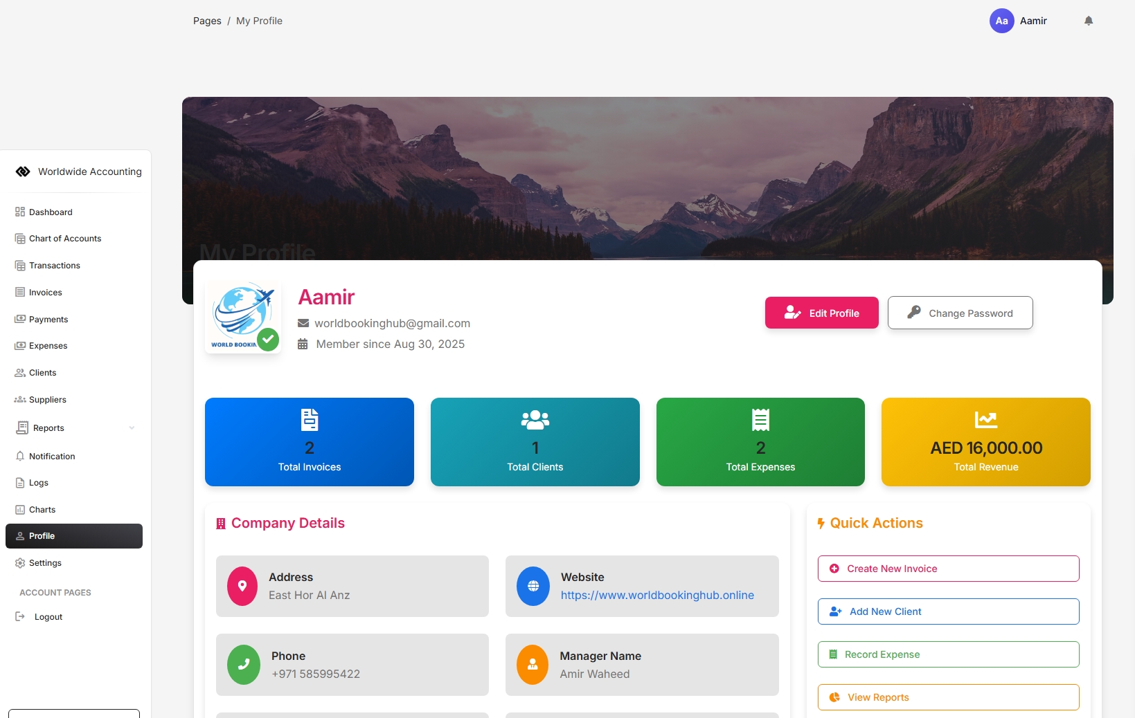 Profile Overview