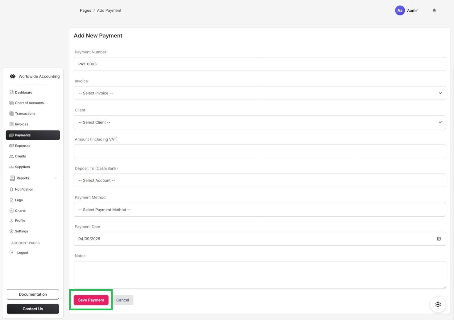 Payments
